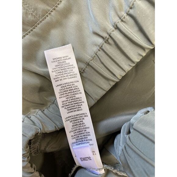 Chicos Joggers Womens 2.5/14 Pull‎ On Pants Green Ruched - Picture 6 of 9